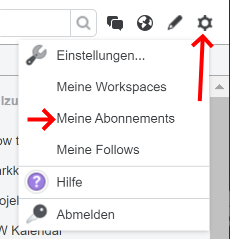 Meine Abonnements