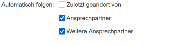 Veröffentlichten Dokumenten automatisch folgen