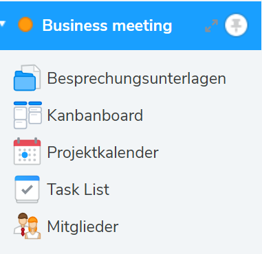 Das Kanban-Board ist sofort im Workspace verfügbar.