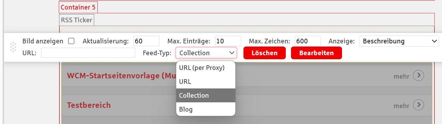 RSS-Snippet