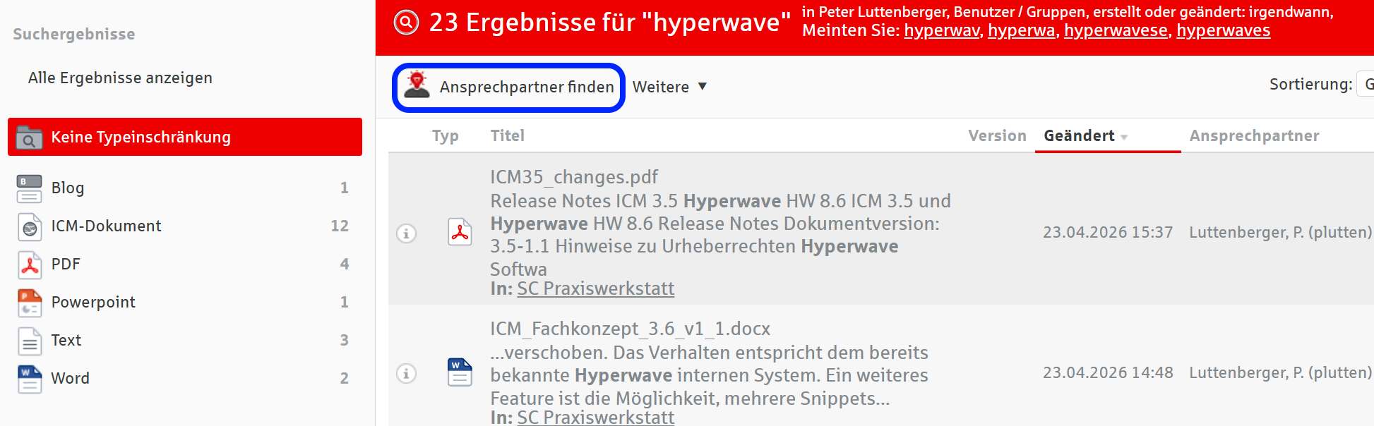 Ansprechpartner statt Experte