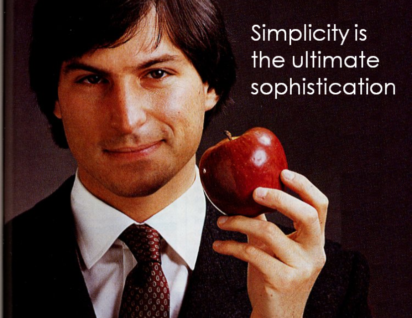 Simplicity: Steve Jobs