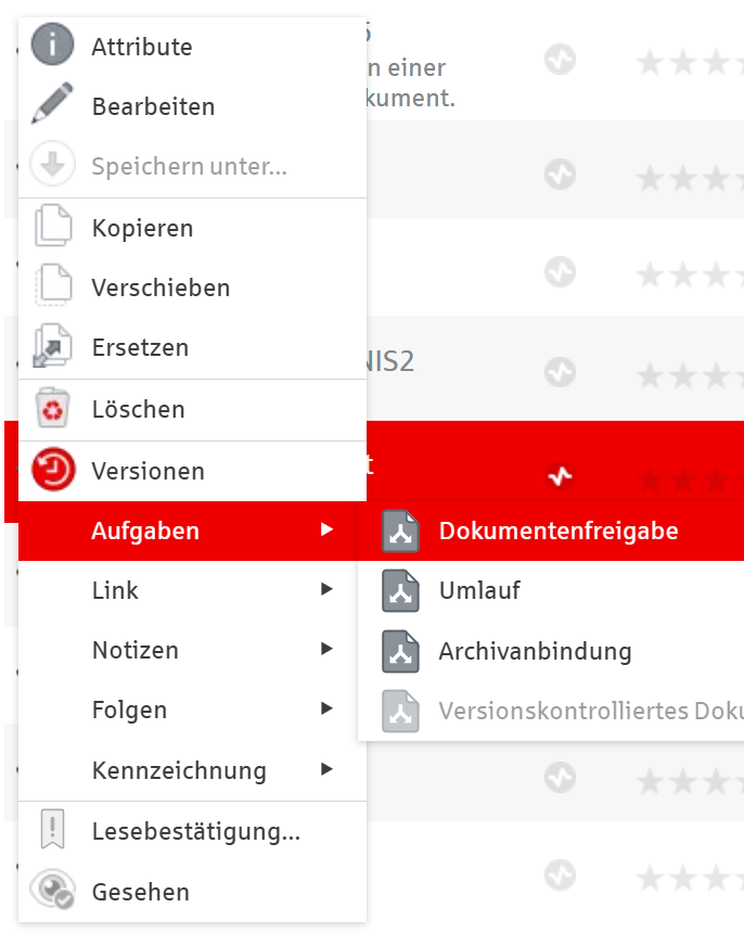 Workflows starten mit dem Smart-Edit-Mode